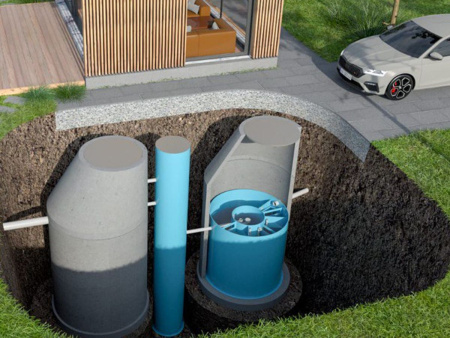 zdjęcie WR-10 biologiczna  oczyszczalnia ścieków (2-8 osób) ze sklepu maleszklarnie.pl